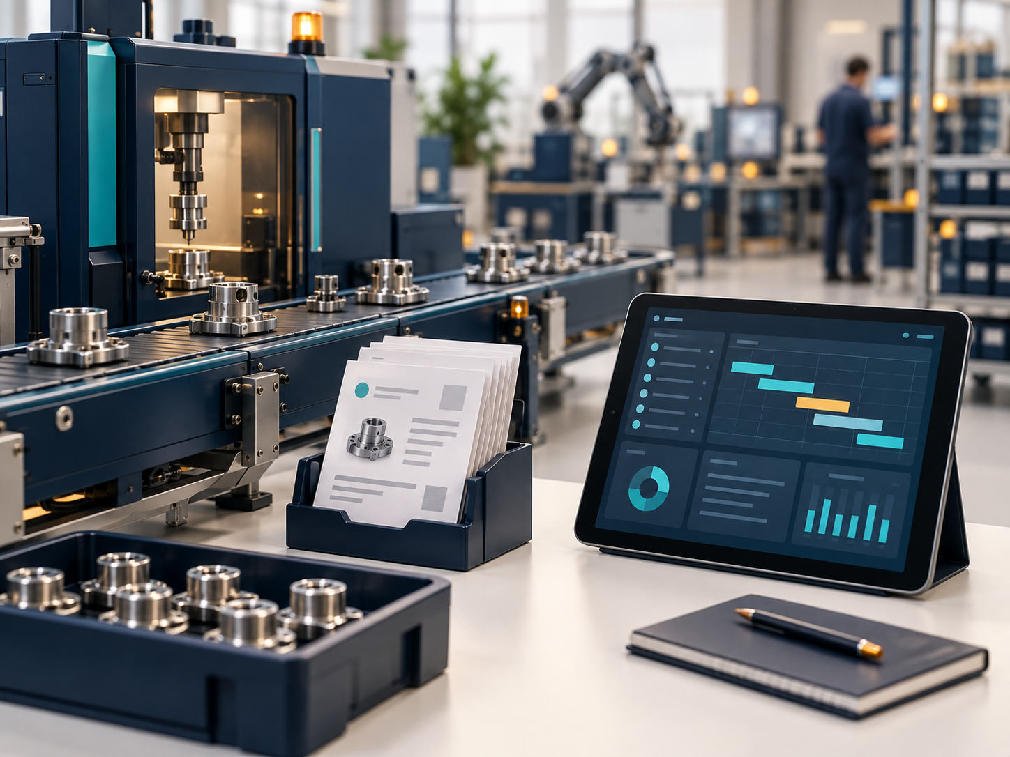 Illustrative scene for Manufacturing